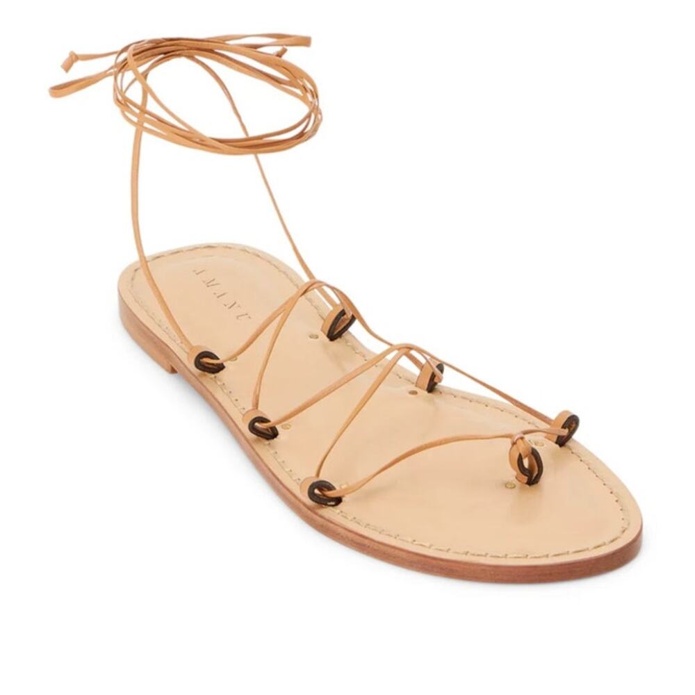 Amanu Serengetti Sandal in Nude Size 36